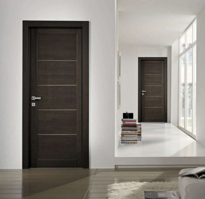 Single-leaf Fireproof Insulation Wooden Doors EI120